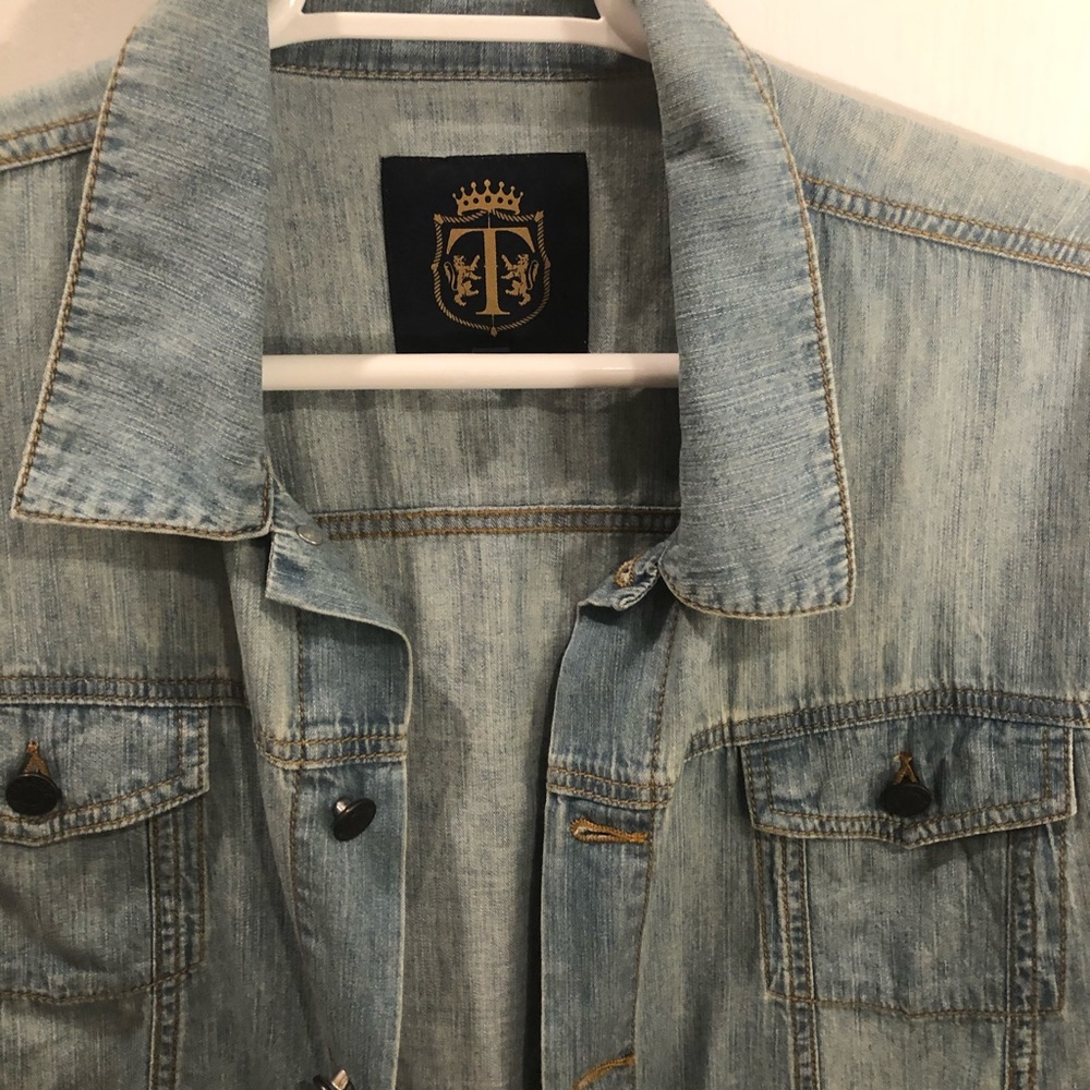 Talbots denim lightweight jacket 20W NWOT